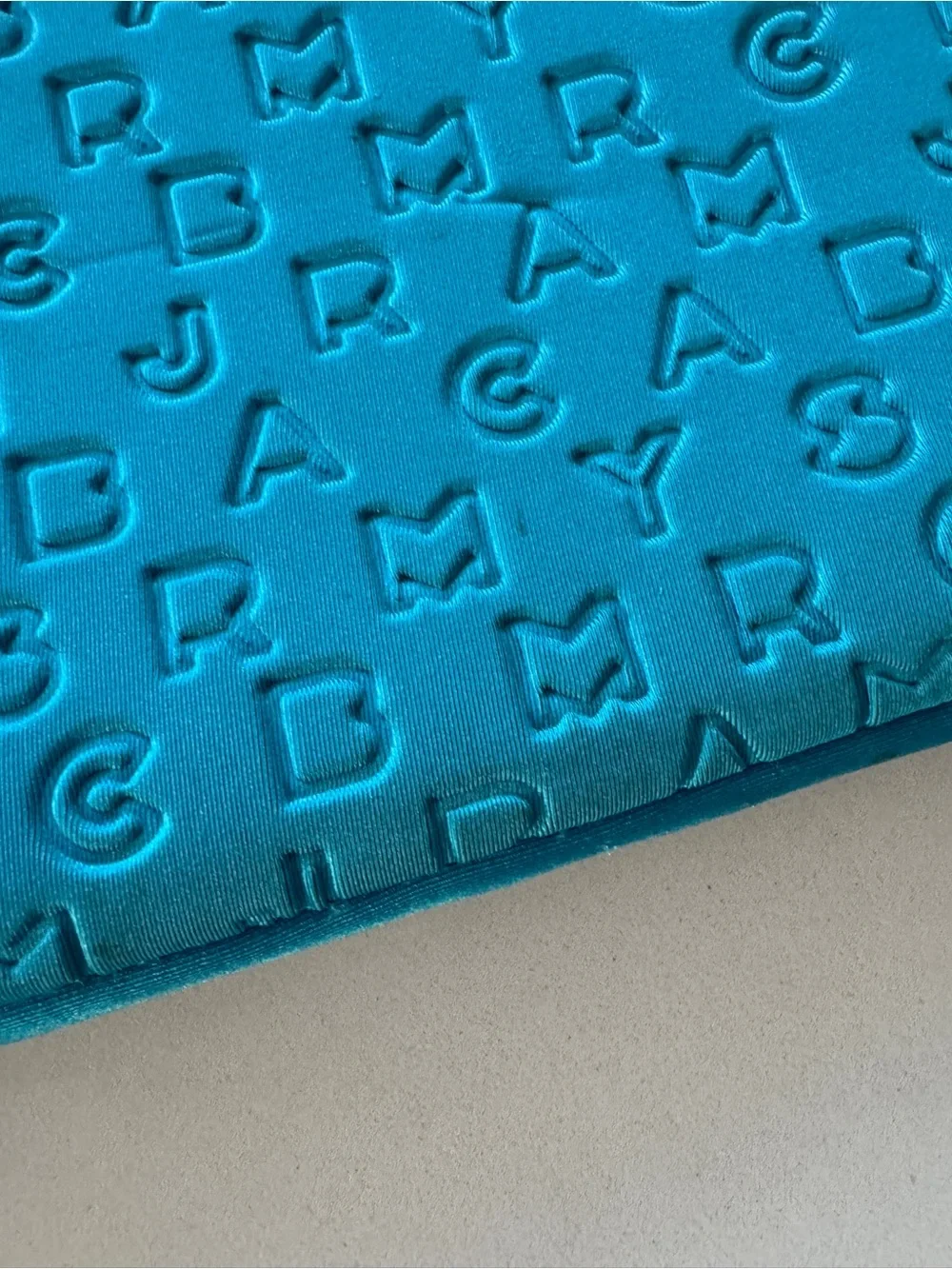 Marc by Marc Jacobs Turquoise Neoprene Laptop Sleeve